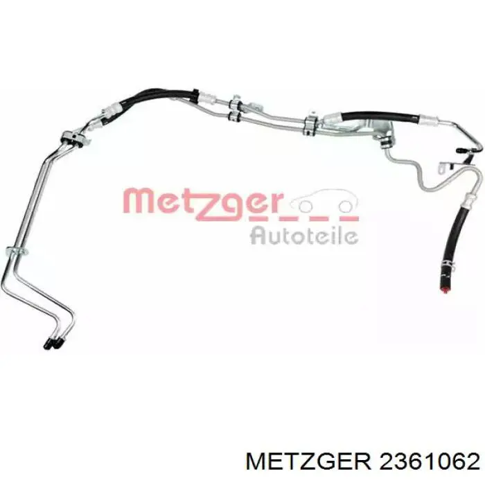 Manguera de alta presión de la dirección asistida desde la bomba hasta la cremallera Metzger 2361062 precio, desde 80,24 EUR