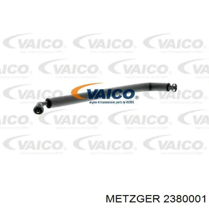 2380001 Metzger tubo de ventilacion del carter (separador de aceite)