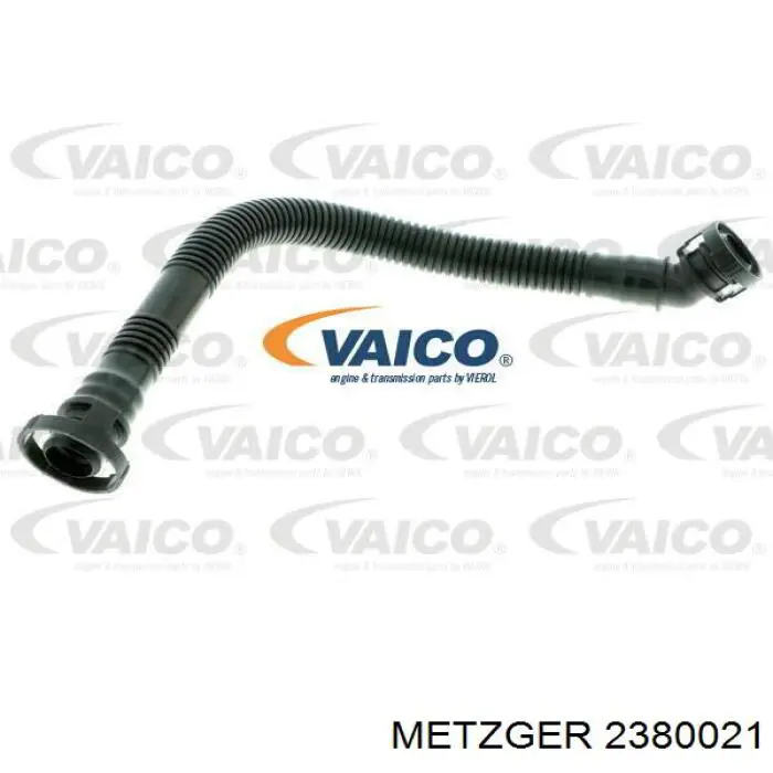 2380021 Metzger tubo de ventilacion del carter (separador de aceite)