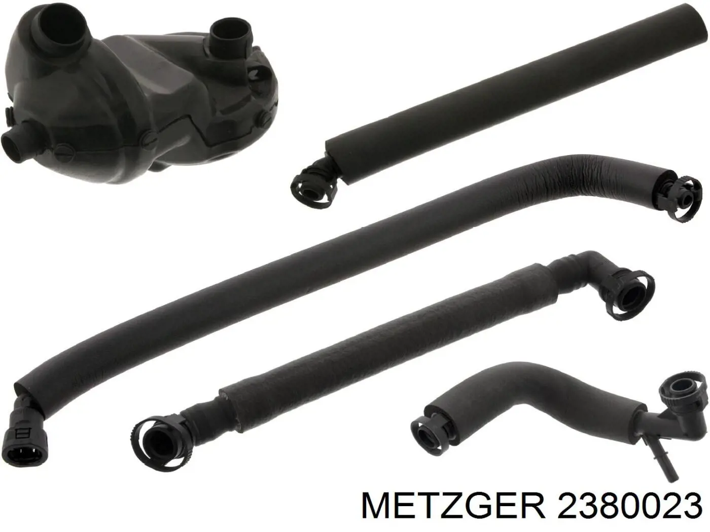 2380023 Metzger tubo de ventilacion del carter (separador de aceite)