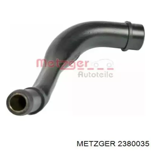 2380035 Metzger tubo de ventilacion del carter (separador de aceite)