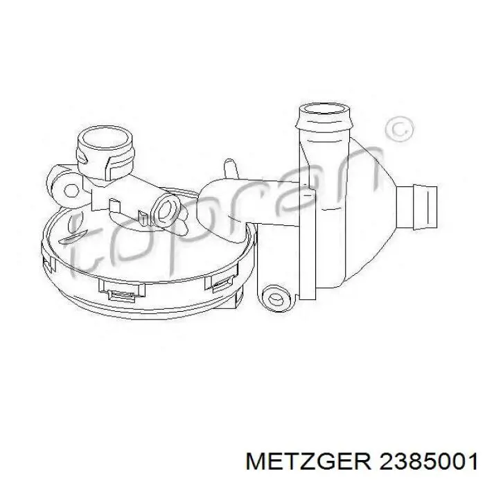 Válvula ventilación cárter Metzger 2385001