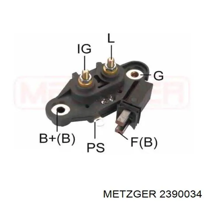 Regulador de voltaje alternador Renault Master 2 (CD, HD, U0D)