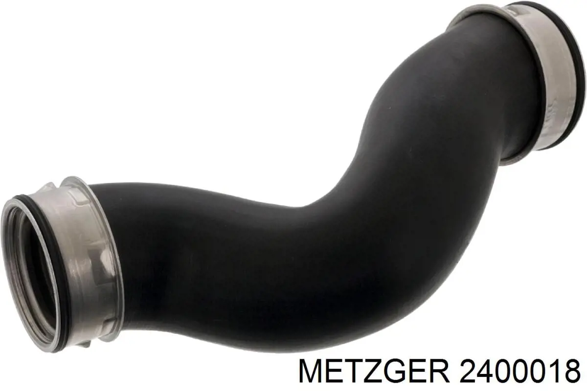 2400018 Metzger tubo flexible de aire de sobrealimentación derecho