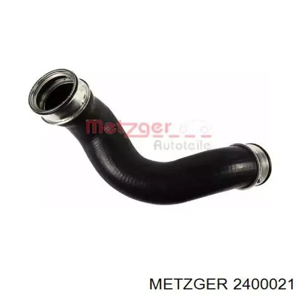 2400021 Metzger tubo flexible de aire de sobrealimentación derecho