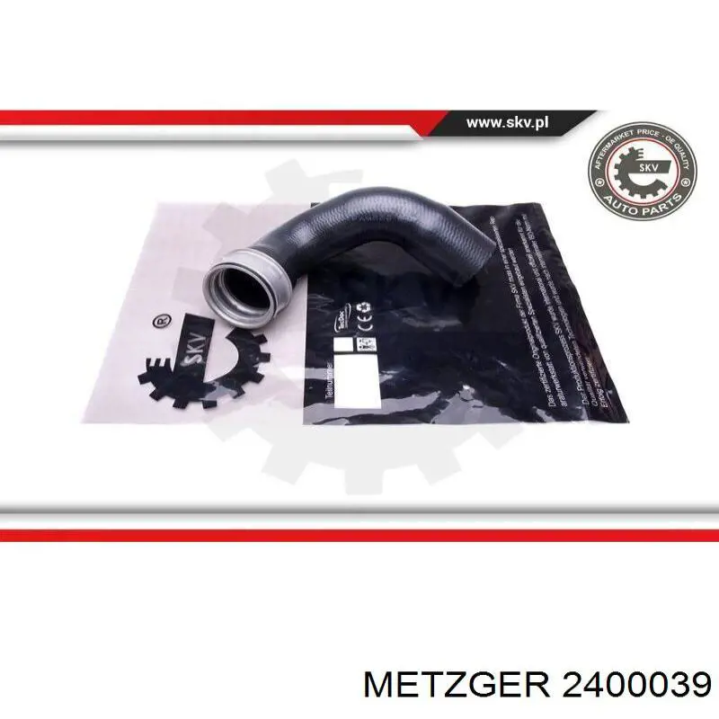 Tubo intercooler 98477 Metalcaucho