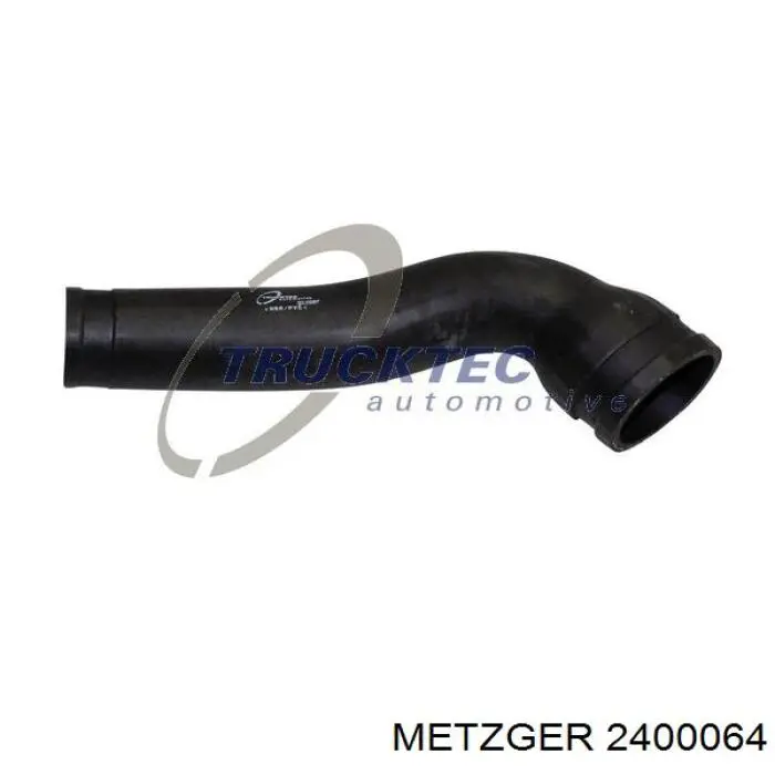 2400064 Metzger tubo flexible de aire de sobrealimentación derecho