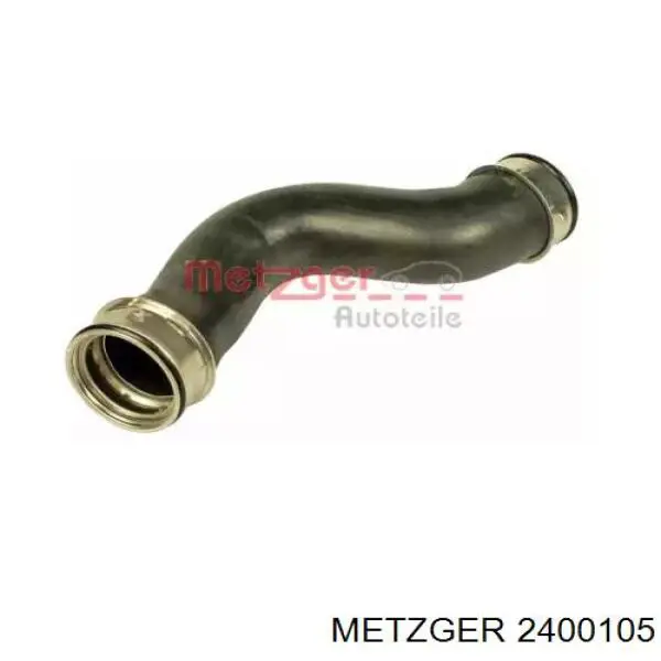 2400105 Metzger tubo flexible de aire de sobrealimentación inferior derecho