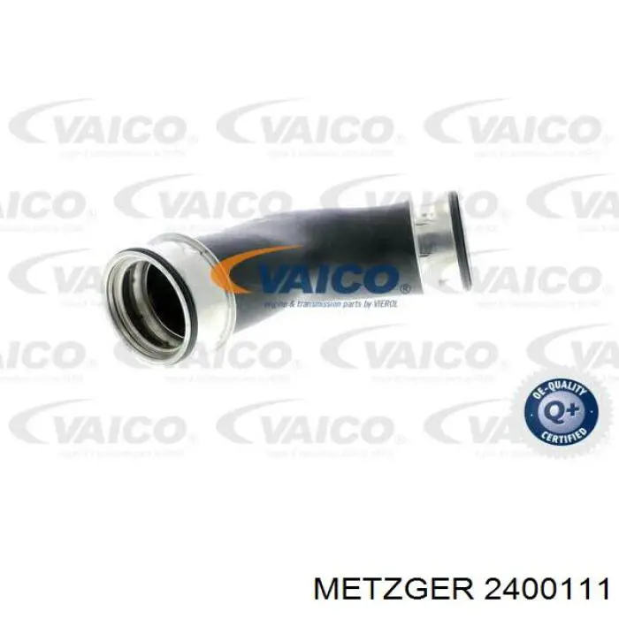 2400111 Metzger tubo flexible de aire de sobrealimentación superior izquierdo