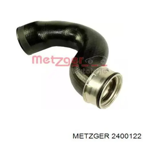 2400122 Metzger tubo flexible de aire de sobrealimentación derecho