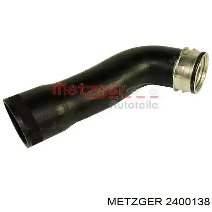 2400138 Metzger tubo flexible de aire de sobrealimentación inferior izquierdo