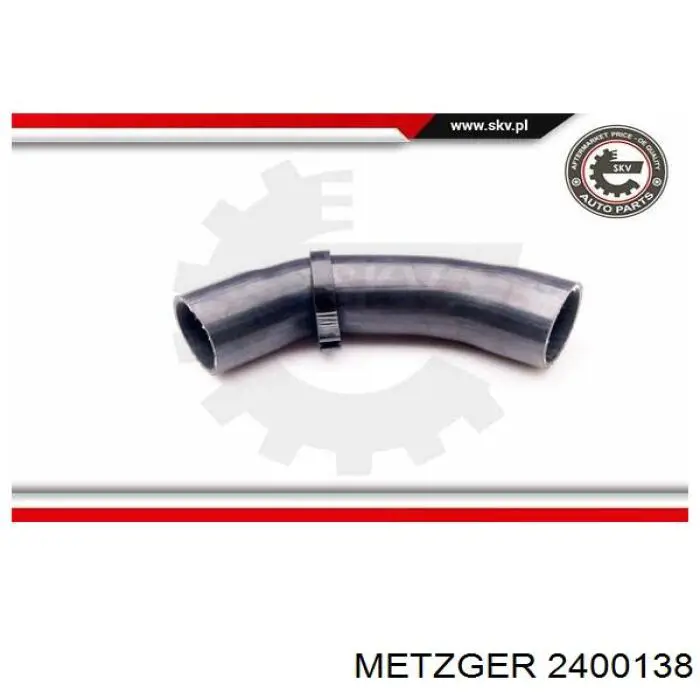 09601 Metalcaucho Manguera del intercooler