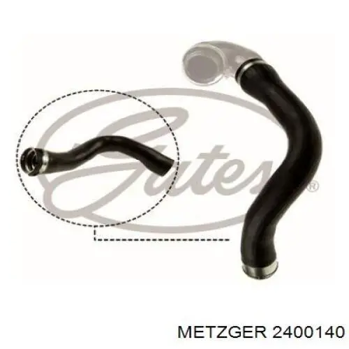 Manguito intercooler izquierdo  Thermotec DCX056TT precio, desde 111,25 USD