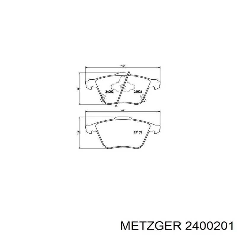 96026 Meat&Doria Manguera del intercooler