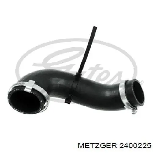 2400225 Metzger tubo flexible de aire de sobrealimentación superior derecho