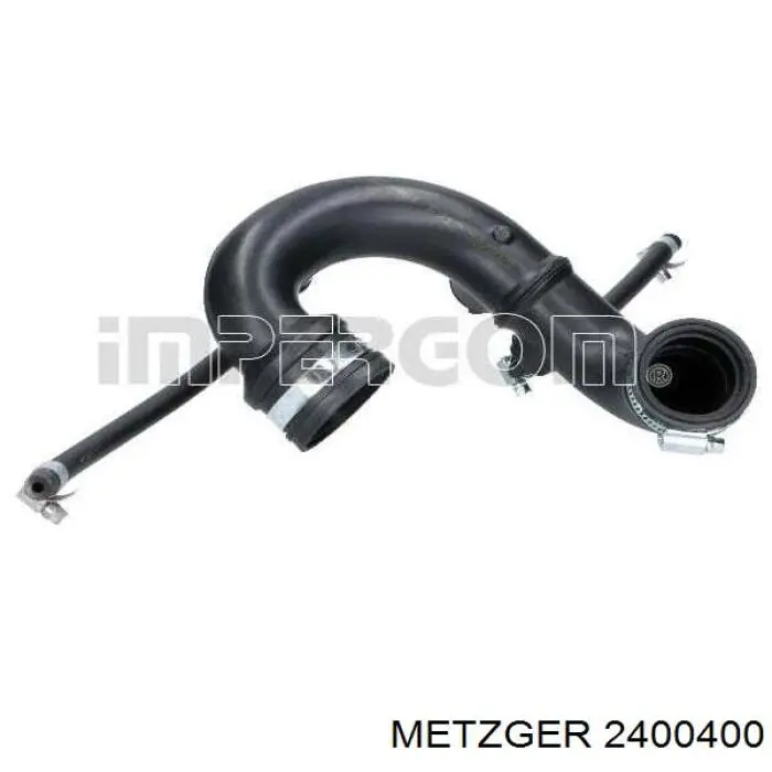2400400 Metzger tubo flexible de aire de sobrealimentación, de turbina