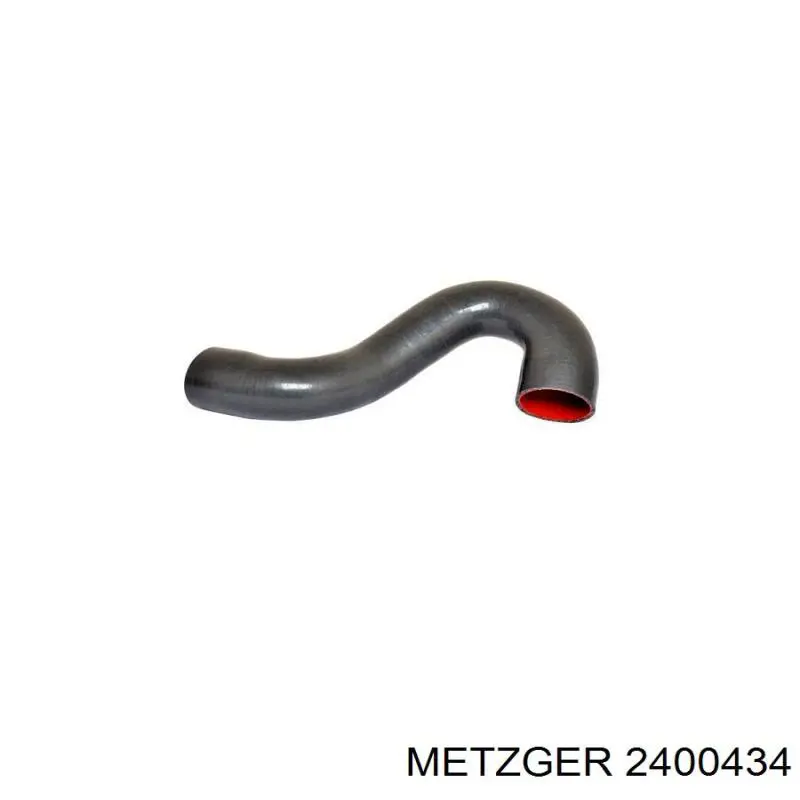 2400434 Metzger tubo flexible de aire de sobrealimentación inferior derecho