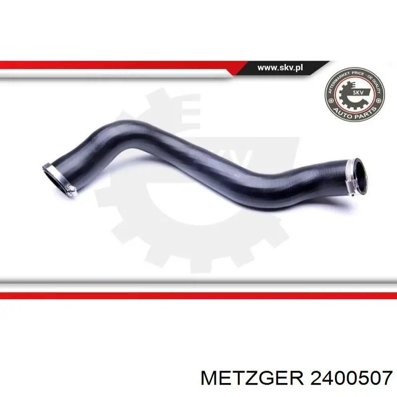 Manguera del intercooler Metzger 2400507 precio, desde 15,27 EUR