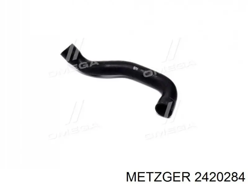 2420284 Metzger manguera refrigerante para radiador inferiora