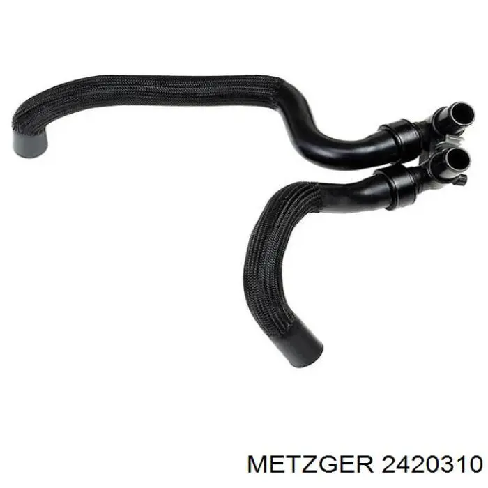 Manguera doble del radiador de la calefacción Peugeot/Citroen 646665 precio, desde 28,77 EUR