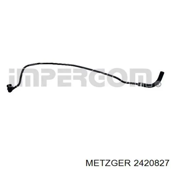 Manguera de calefacción de la mariposa de aceleración Metzger 2420827 precio, desde 29,81 EUR