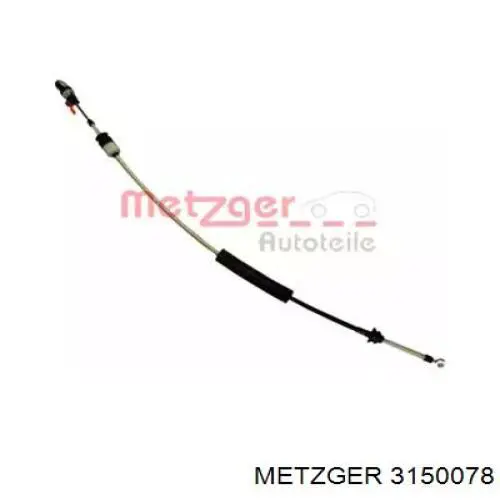 3150078 Metzger cable de accionamiento, caja de cambios (selección de marcha)