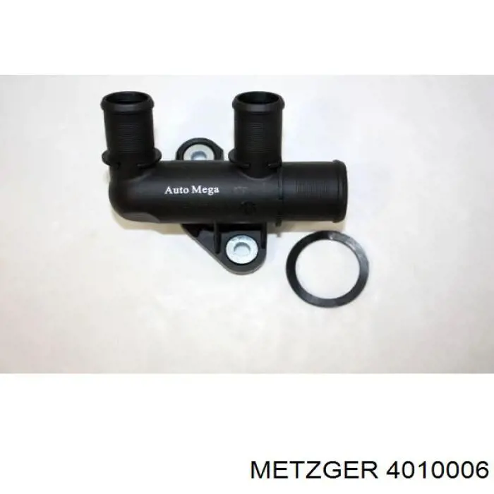 4010006 Metzger brida del sistema de refrigeración (triple)