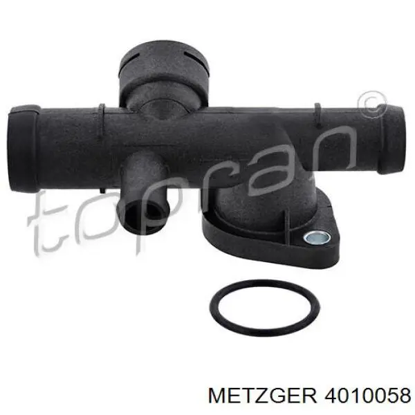 4010058 Metzger brida del sistema de refrigeración (triple)