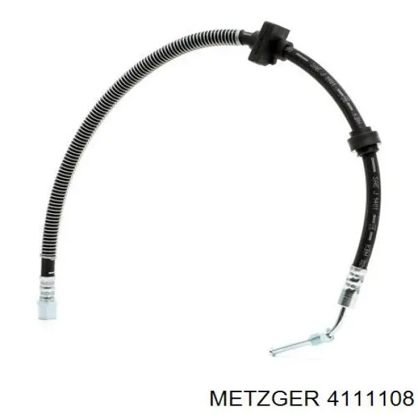 Tubo flexible de frenos trasero izquierdo Citroen C5 (TD/X7)