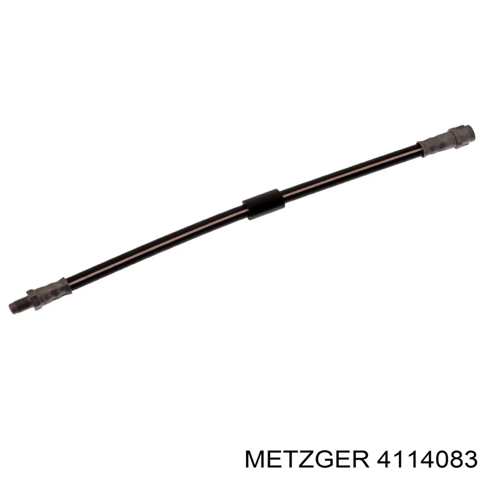 4114083 Metzger tubo flexible de frenos trasero