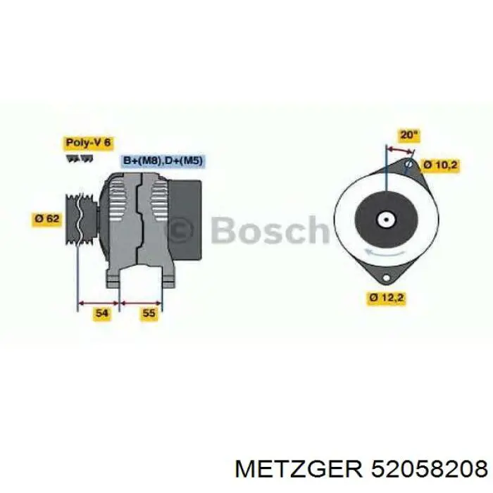 Comprar 021286 Cautex Buje de barra estabilizadora delantera