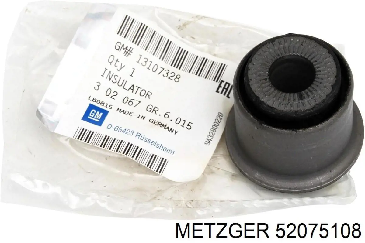 Buje silencioso del subchasis delantero 0302067 Opel