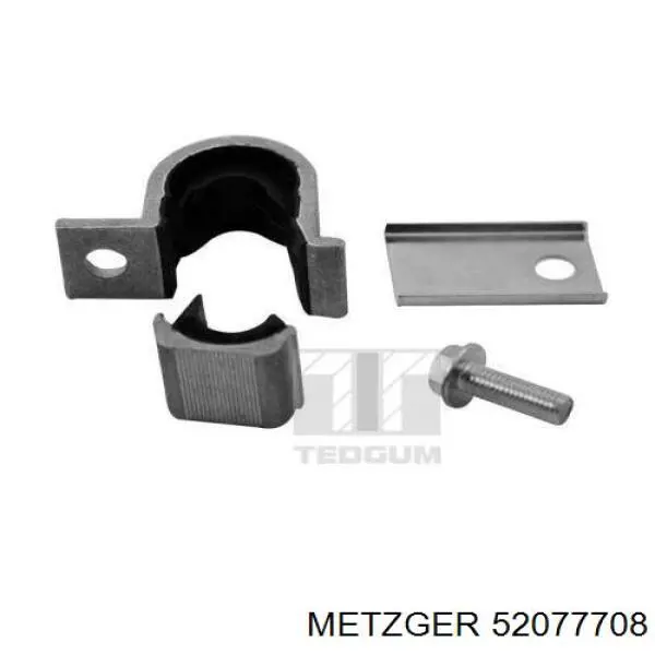 Buje de barra estabilizadora delantera 61431990 Pro-parts