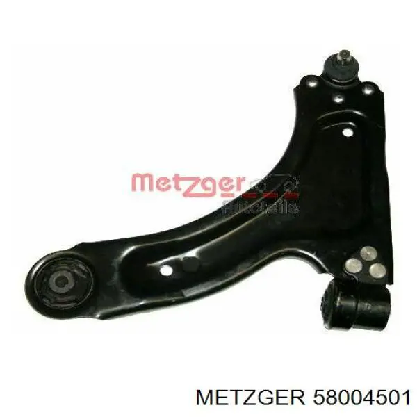 58004501 Metzger barra oscilante, suspensión de ruedas delantera, inferior izquierda