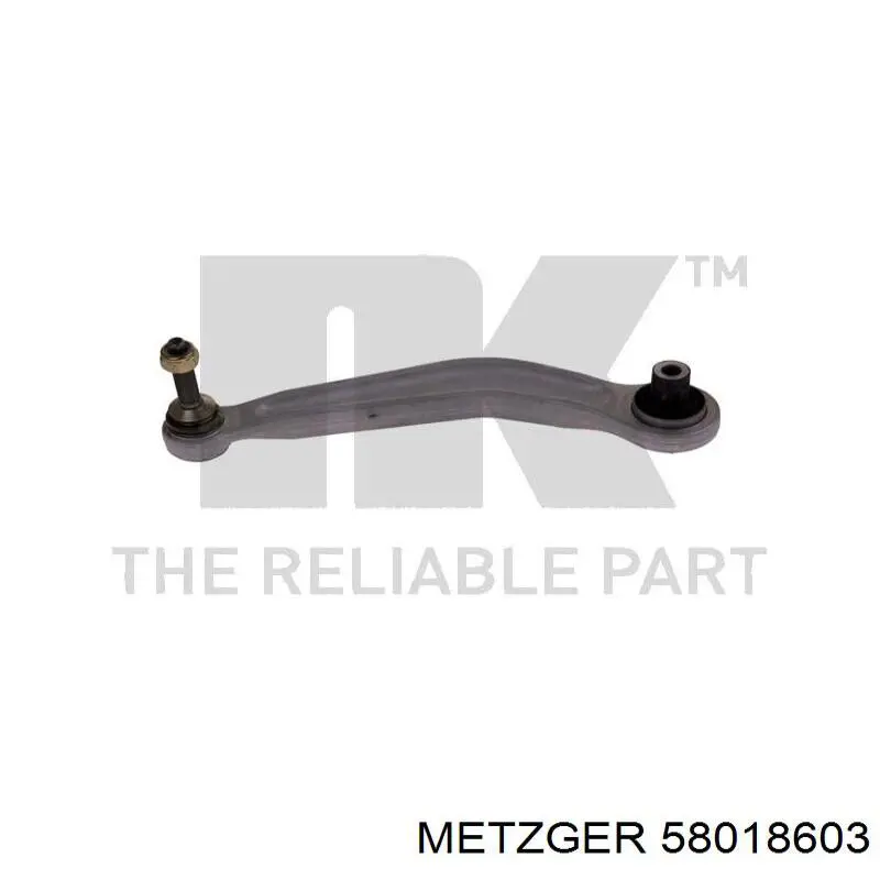 58018603 Metzger brazo suspension trasero superior izquierdo