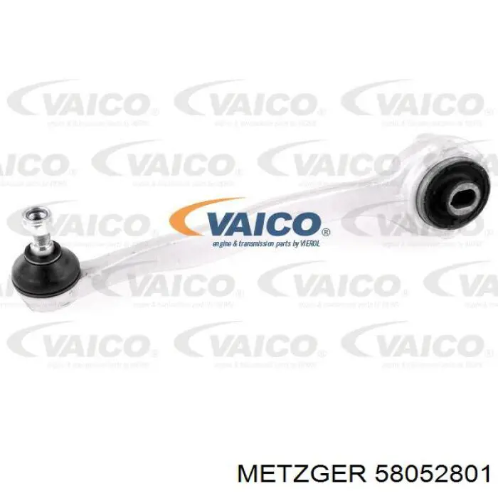 58052801 Metzger barra oscilante, suspensión de ruedas delantera, superior izquierda