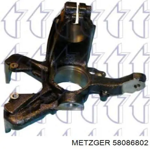 762216 Triclo Mangueta delantera derecha