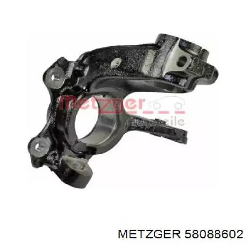 58088602 Metzger Mangueta delantera derecha