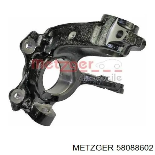 Mangueta delantera derecha Metzger 58088602 precio, desde 53,42 EUR