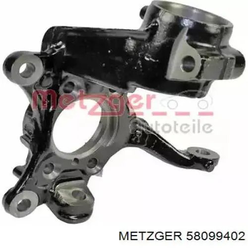 Muñón del eje, soporte de rueda, delantero derecho Ford YC153K185AL