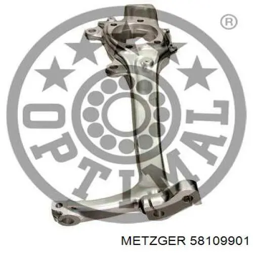 Comprar 58109901 Metzger Mangueta delantera izquierda