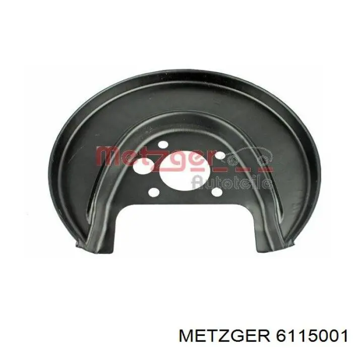 Chapa protectora contra salpicaduras, disco de freno trasero izquierdo para Volkswagen Bora (1J6)