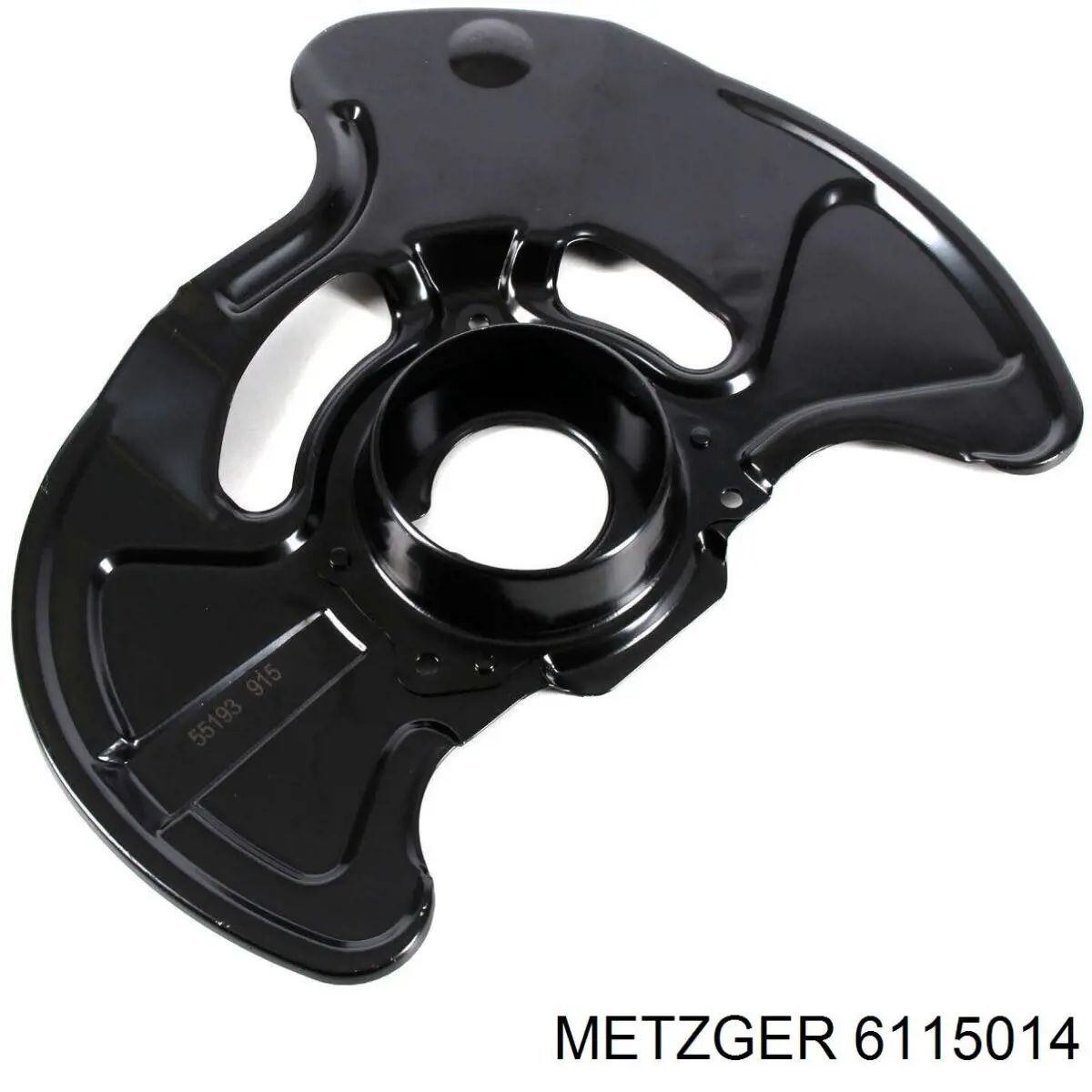 Protector de disco de freno delantero derecho A2034200244 Mercedes