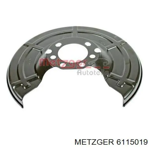 Chapa protectora contra salpicaduras, disco de freno trasero para Opel Zafira (F75)