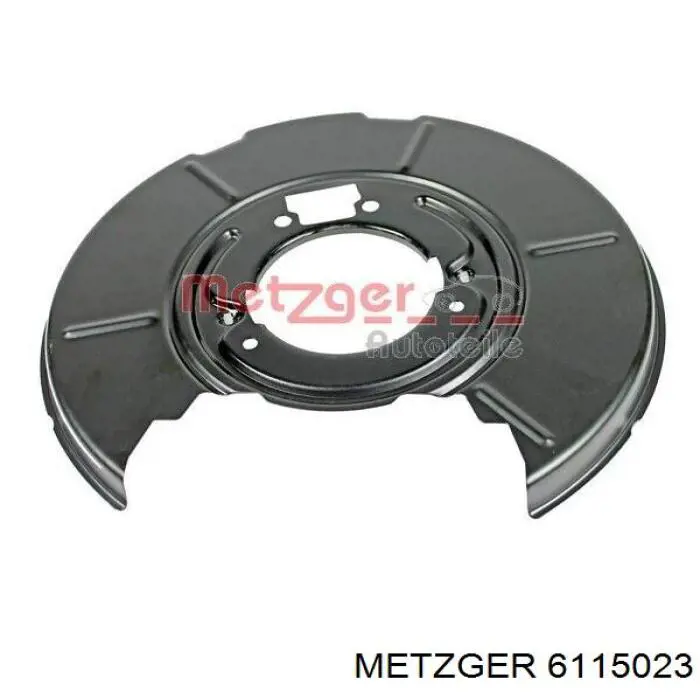 Comprar 6115023 Metzger Protector de disco de freno trasero derecho