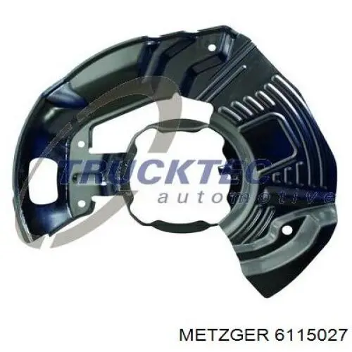 7003401 Autotechteile chapa protectora contra salpicaduras, disco de freno delantero izquierdo