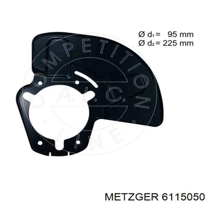 Protector de disco de freno delantero derecho Opel 543094 precio, desde 13,29 EUR