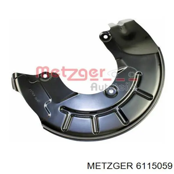 Chapa protectora contra salpicaduras, disco de freno delantero izquierdo para Audi A2 (8Z0)