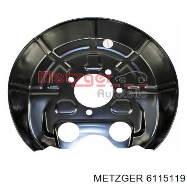 Chapa protectora contra salpicaduras, disco de freno trasero izquierdo para Opel Signum 