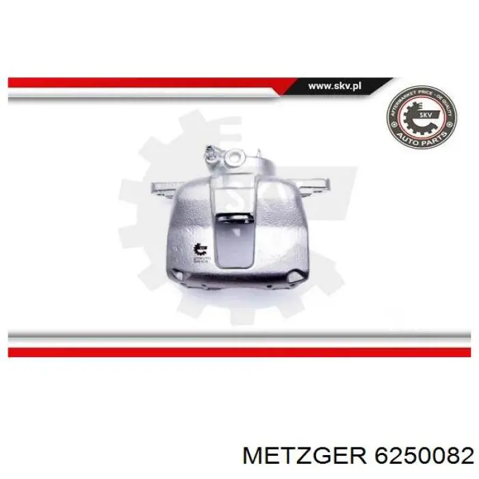 Pinza de freno delantera derecha 1607375580 Peugeot/Citroen